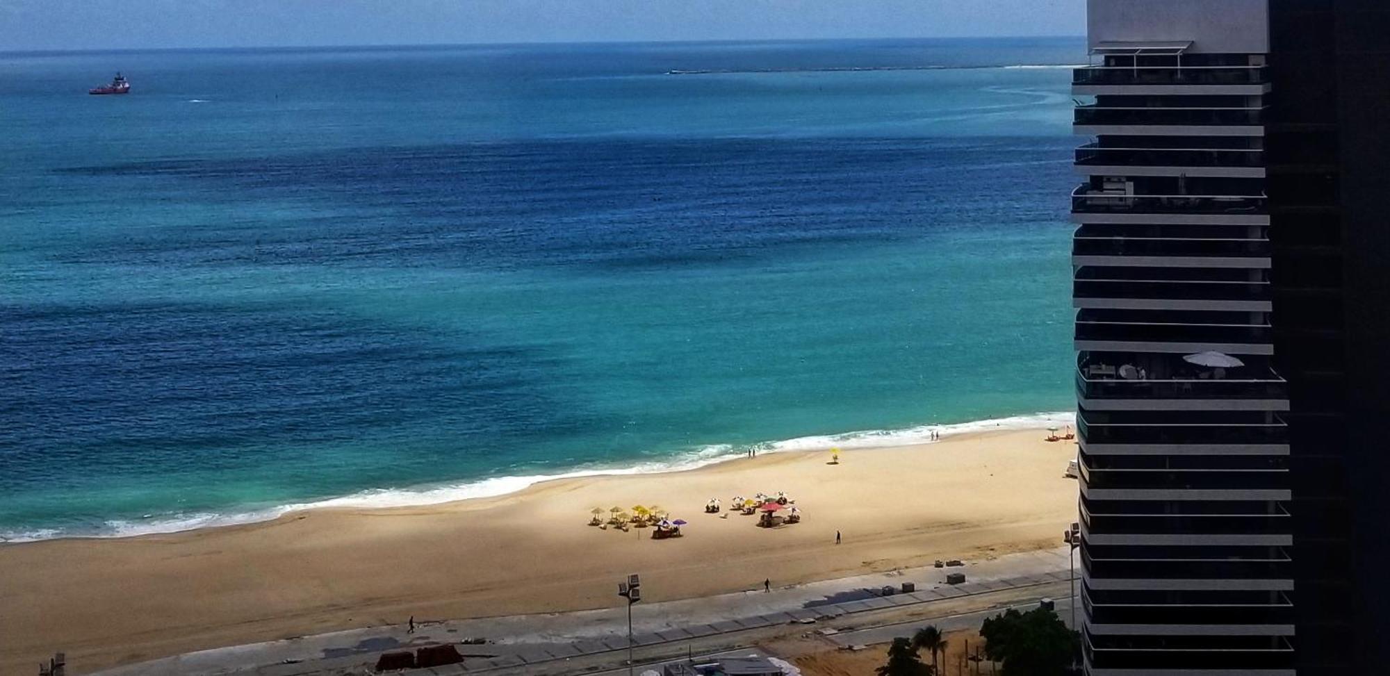 Beira Mar Meireles A Um Passo Do Mar ฟอร์ตาเลซา ภายนอก รูปภาพ